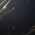 Black and Gold Marble Mural Wallpaper in Living Room Black and Gold Marble Mural Wallpaper - room preview 02