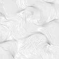 Black and White Swirl Mural Wallpaper in Bedroom Black and White Swirl Mural Wallpaper - room preview 02