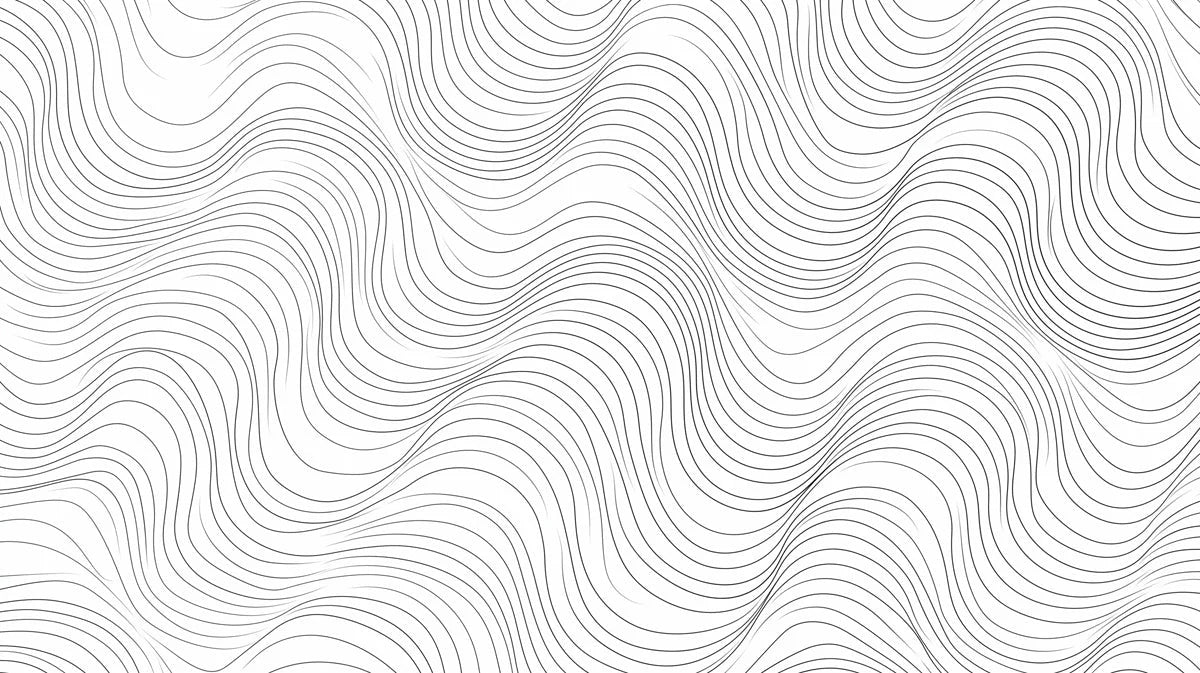 Black and White Swirl Mural Wallpaper in Bedroom Black and White Swirl -4 Mural Wallpaper - room preview 02