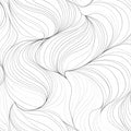 Black and White Swirl Mural Wallpaper in Bedroom Black and White Swirl -7 Mural Wallpaper - room preview 02