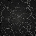 Black and White Circle Mural Wallpaper in Cafe Black and White Circles Mural Wallpaper - room preview 02