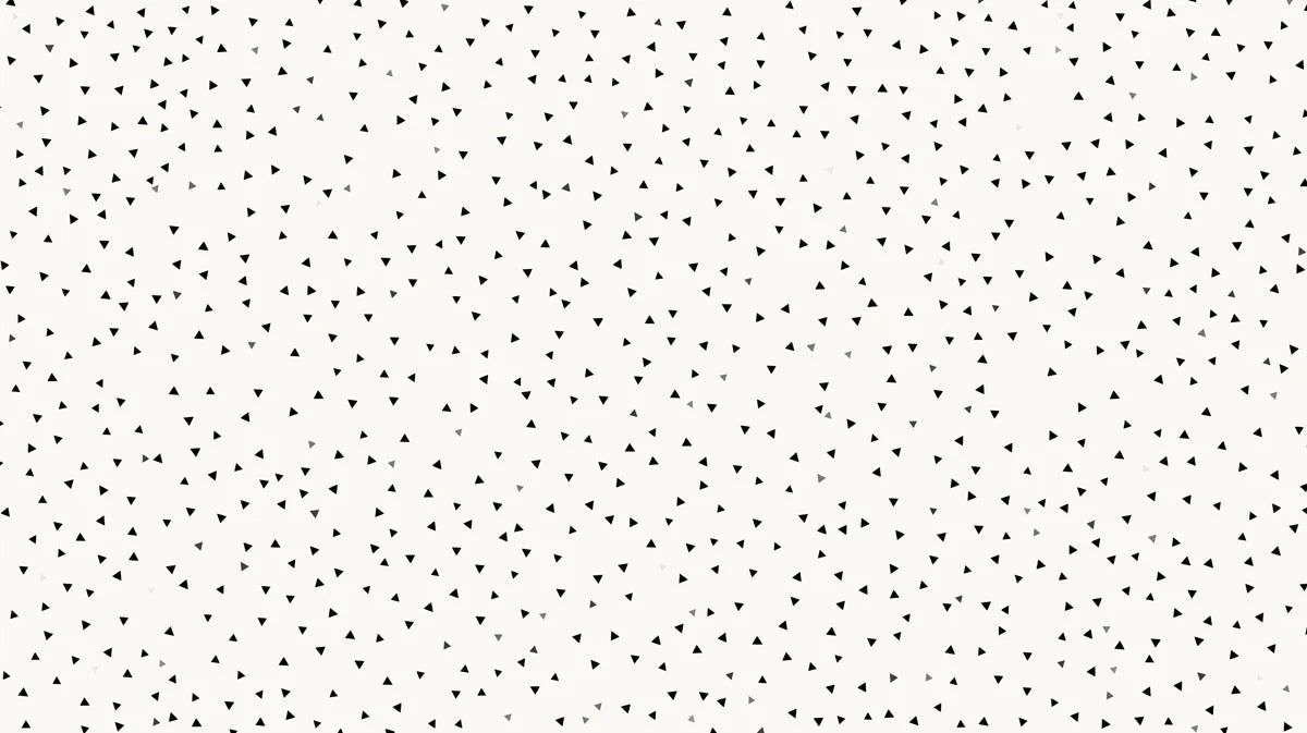 Gray and Black Triangle Mural Wallpaper in Cafe Gray and Black Triangles or Circles Mural Wallpaper - room preview 02