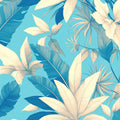 Colorful Leaves Mural Wallpaper in Dining Room Various Colors (Red, Orange, Purple, etc.) Feathers -3 Mural Wallpaper - room preview 02