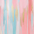 Pastel Drip Mural Wallpaper in Dining Room Various Pastel Colors (Pink, Blue, Yellow, etc.) of Drip Mural Wallpaper - room preview 02