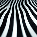 Black and White Stripe Mural Wallpaper in Bedroom Black and White Stripe Mural Wallpaper - room preview 02