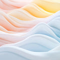 Gradient Wave Mural Wallpaper Various Colors (Orange, Green, etc.) of Gradient Wave Mural Wallpaper - room preview 02