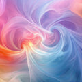 Colorful Swirl Mural Wallpaper in Office Various Colors (Orange, Blue, Purple, etc.) of Colorful Swirls Mural Wallpaper - room preview 02