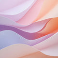 Pastel Wave Various Colors (Pink, Purple, etc.) of Pastel Waves Mural Wallpaper - room preview 02