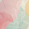 Abstract Figure Wallpaper for a commercial space Various Colors (Pink, Beige, etc.) of Figure Mural Wallpaper - room preview 02