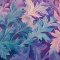 Purple and Blue Leaf Mural Wallpaper Various Colors (Purple, Blue, etc.) Leaves Mural Wallpaper - room preview 02
