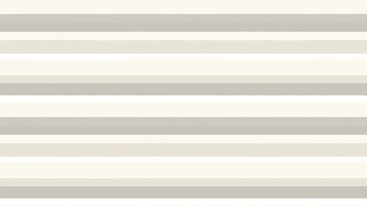 Minimalist Horizontal Stripe Mural Wallpaper — Neutral Decor Mural Wallpaper - room preview 02