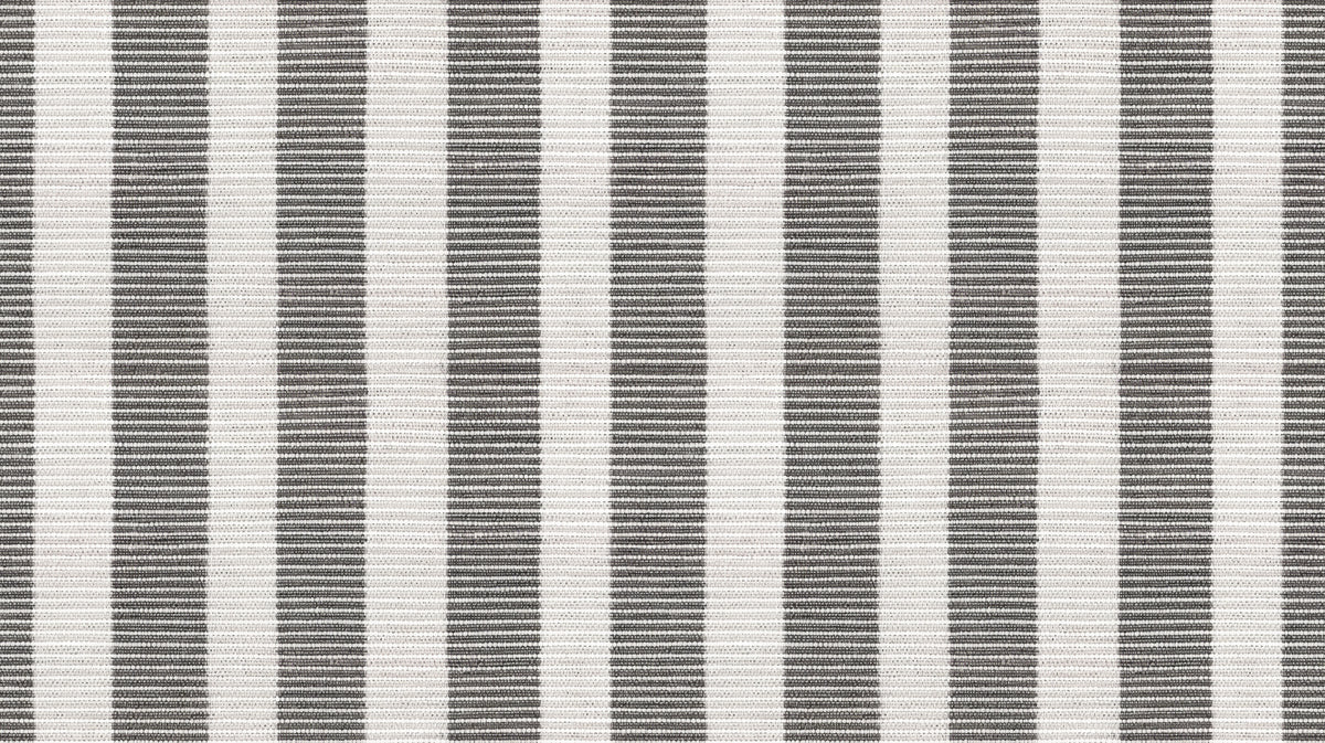 Minimalist Vertical Stripe Mural Wallpaper in Charcoal and Cream Mural Wallpaper - room preview 02
