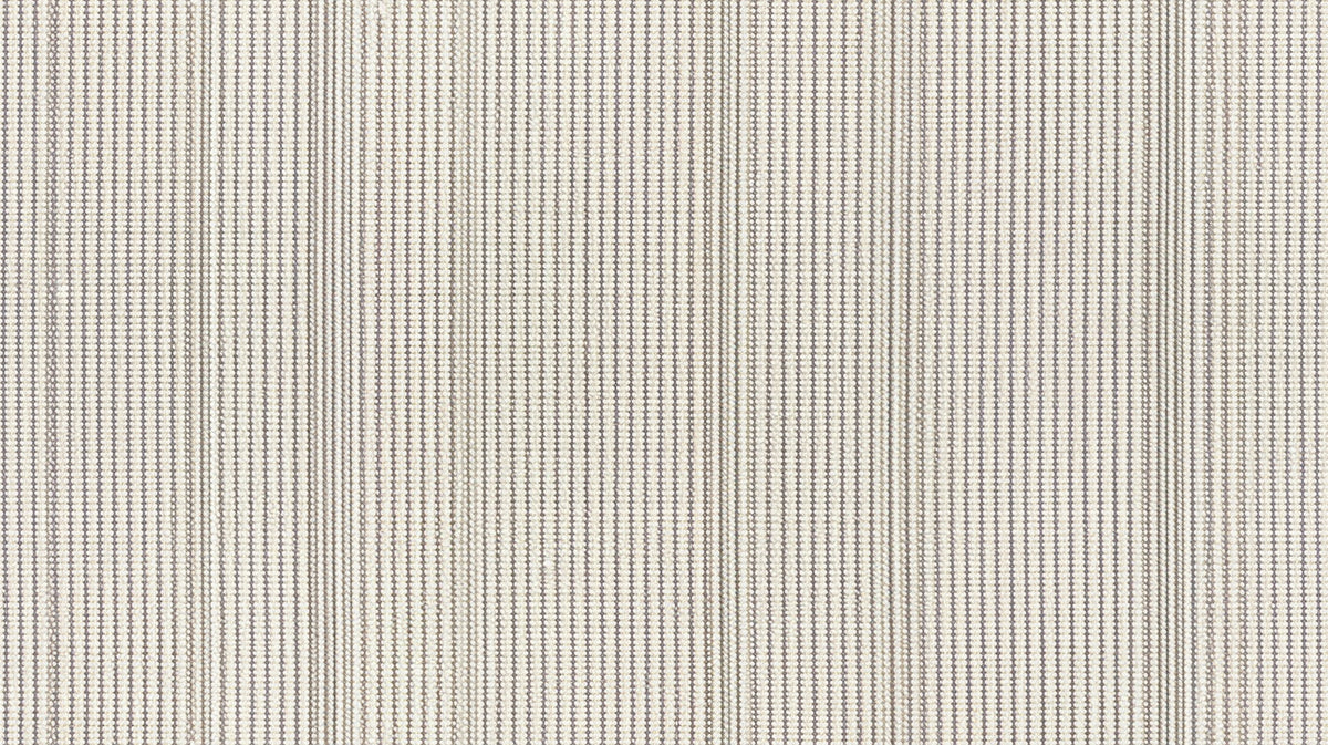 Neutral Woven Stripe Mural Wallpaper — Minimalist Linen Look Mural Wallpaper - room preview 02