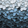 Ombre Mosaic Mural Wallpaper — Contemporary Geometric Pattern Mural Wallpaper - room preview 02