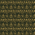 Gilded Apiary Mural Wallpaper — Dark Botanical Garden Aesthetic Mural Wallpaper - room preview 02
