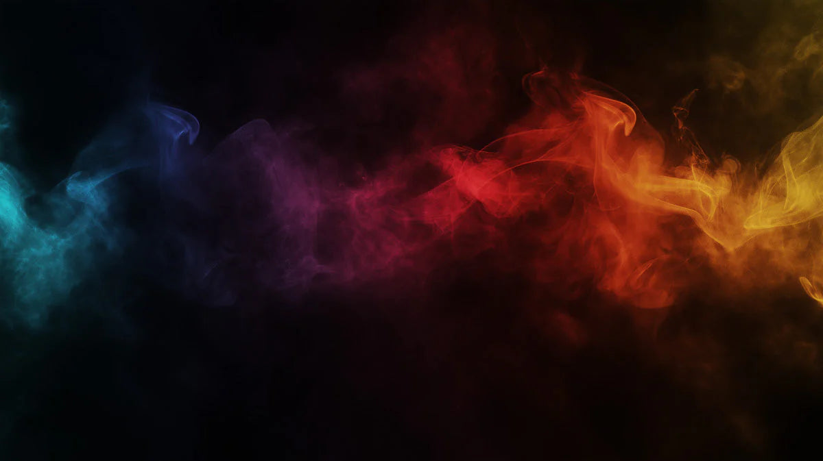 Nebula Smoke Mural Wallpaper — Vibrant Abstract Wall Art Mural Wallpaper - room preview 02