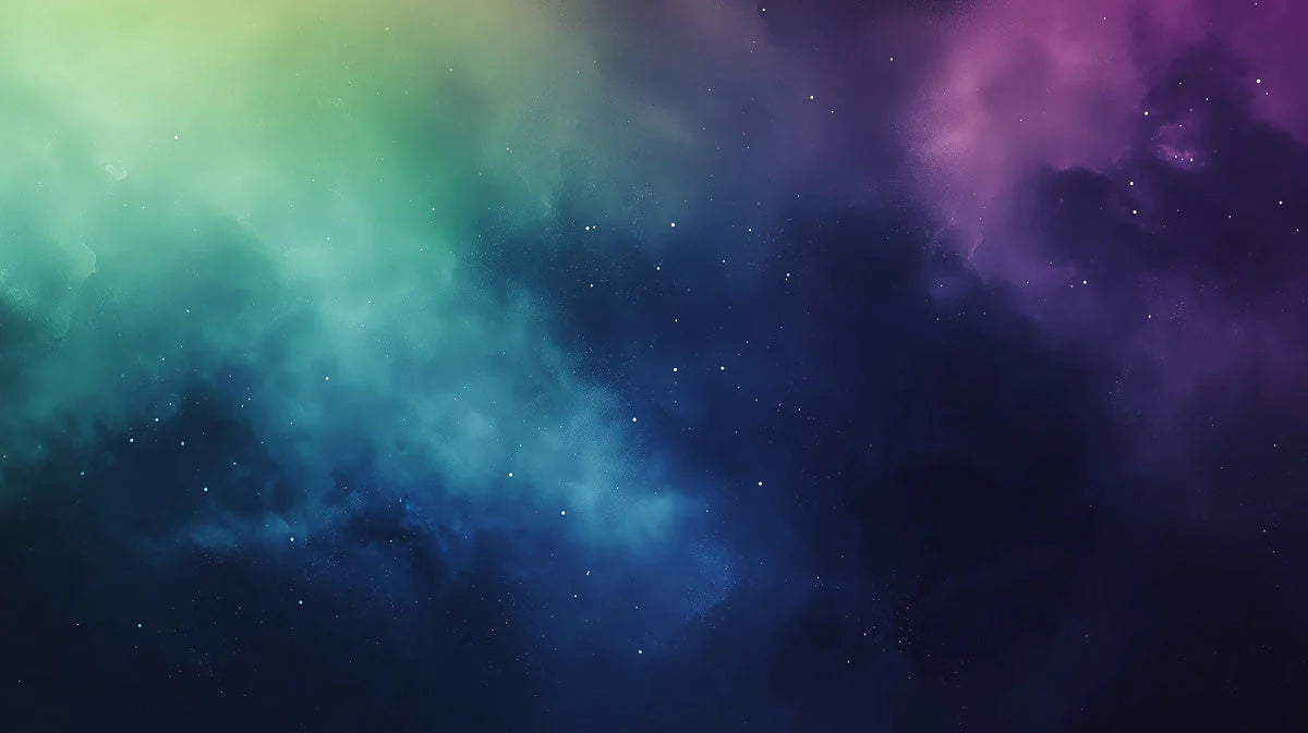 Cosmic Nebula Mural Wallpaper — Abstract Deep Space Design Mural Wallpaper - room preview 02