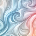 Cosmic Swirl Nebula Mural Wallpaper — Soft Fluid Abstract Mural Wallpaper - room preview 02