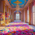 Royal Palace Hall Mural Wallpaper — Baroque Grandeur Mural Wallpaper - room preview 02