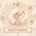 Sagittarius Celestial Archer Mural Wallpaper — Soft Earthy Tones Mural Wallpaper - room preview 02