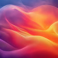 Nebula Wave Mural Wallpaper — Vibrant Abstract Fluid Art Mural Wallpaper - room preview 02
