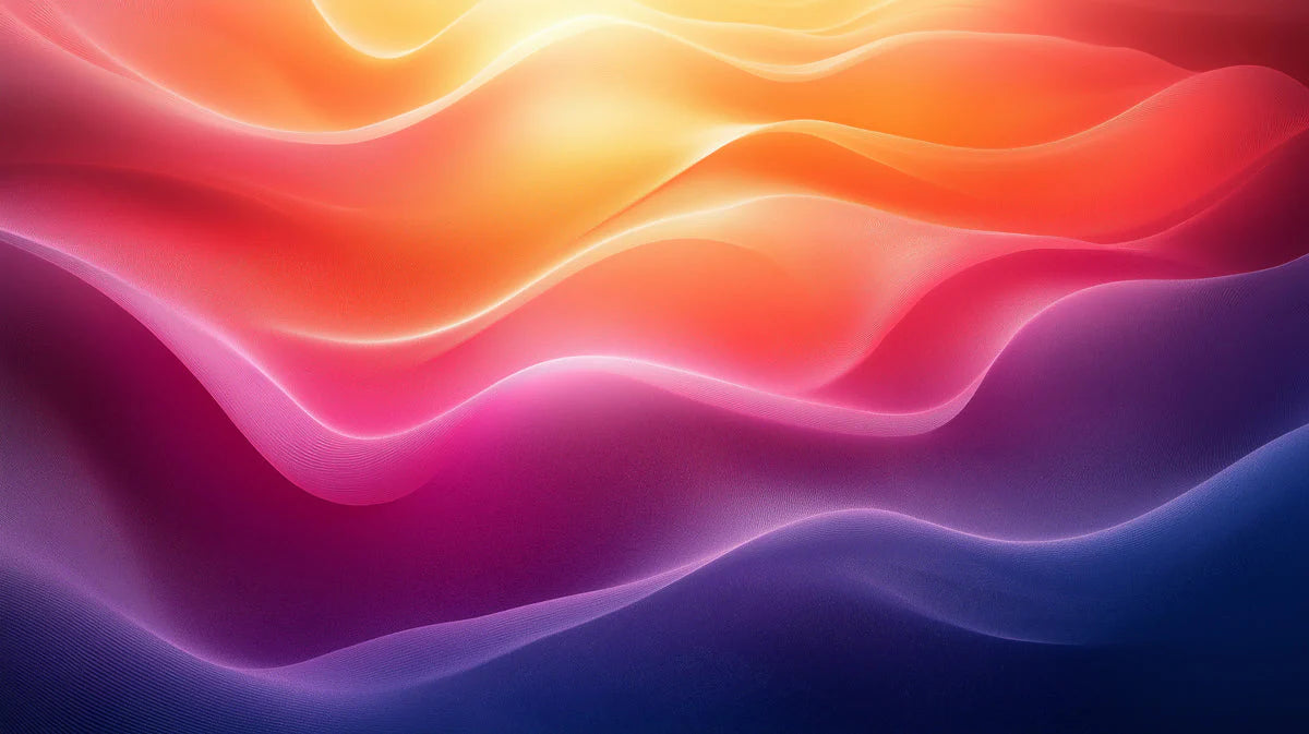 Nebula Wave Mural Wallpaper —Abstract Fluid Art Mural Wallpaper - room preview 02