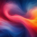 Nebula Swirl Mural Wallpaper — Vibrant Abstract Wall Art Mural Wallpaper - room preview 02
