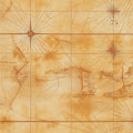 Vintage Nautical Map Mural Wallpaper — Historical Exploration Style Mural Wallpaper - room preview 02