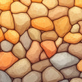 Rustic Stone Wall Mural Wallpaper —Earthy Warmth and Texture Mural Wallpaper - room preview 02