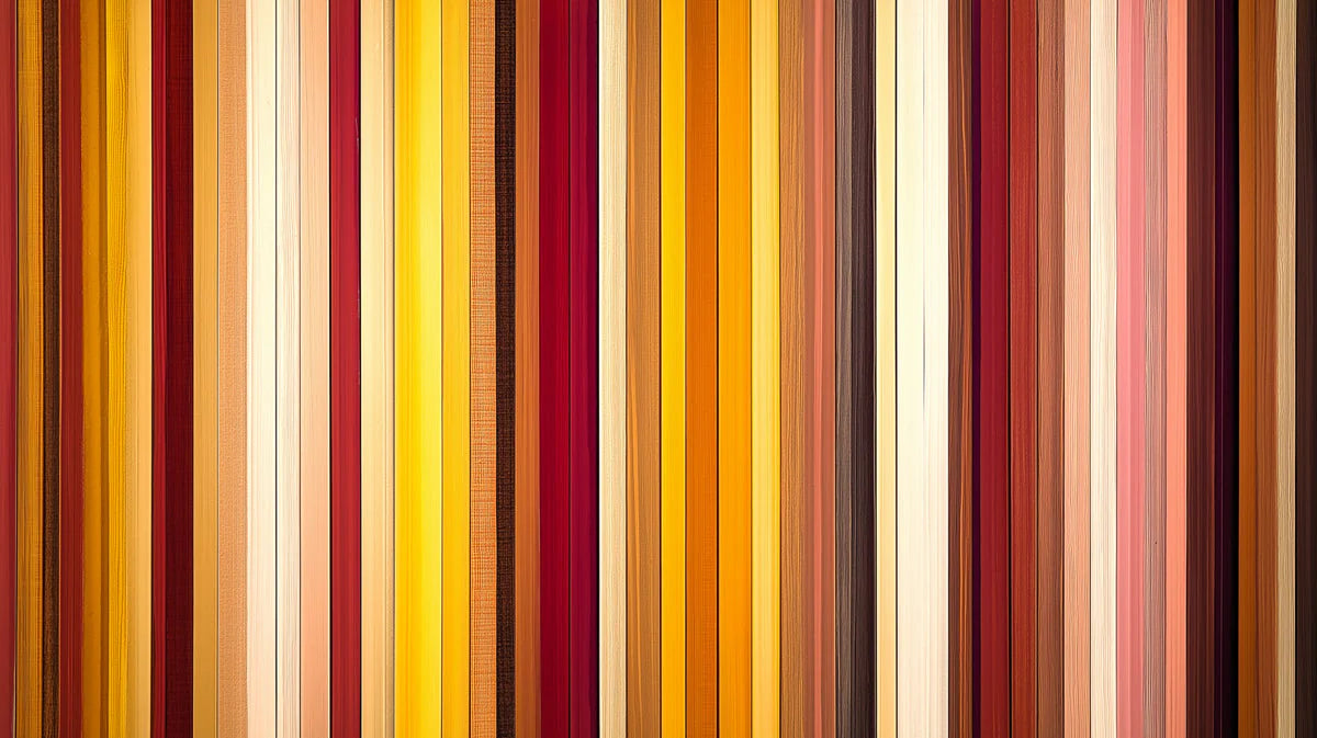 Vertical Striped Mural Wallpaper in Warm Autumnal Tones Mural Wallpaper - room preview 02