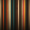 Vertical Wood Plank Mural Wallpaper — Multi-Colored Rustic Design Mural Wallpaper - room preview 02