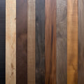 Rustic Wood Plank Mural Wallpaper — Warm Earthy Tones Mural Wallpaper - room preview 02