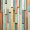 Stacked Pastel Block Mural Wallpaper — Modern Geometric Design Mural Wallpaper - room preview 02