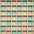 Grid Box Mural Wallpaper — Modern Pastel Geometric Wall Art Mural Wallpaper - room preview 02