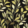 Olive Leaf Botanical Mural Wallpaper — Modern Organic Design Mural Wallpaper - room preview 02
