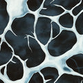 Abstract Branch Network Mural Wallpaper — Modern Organic Art Mural Wallpaper - room preview 02