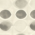 Circular Interlocking Mural Wallpaper — Modern Geometric Decor Mural Wallpaper - room preview 02