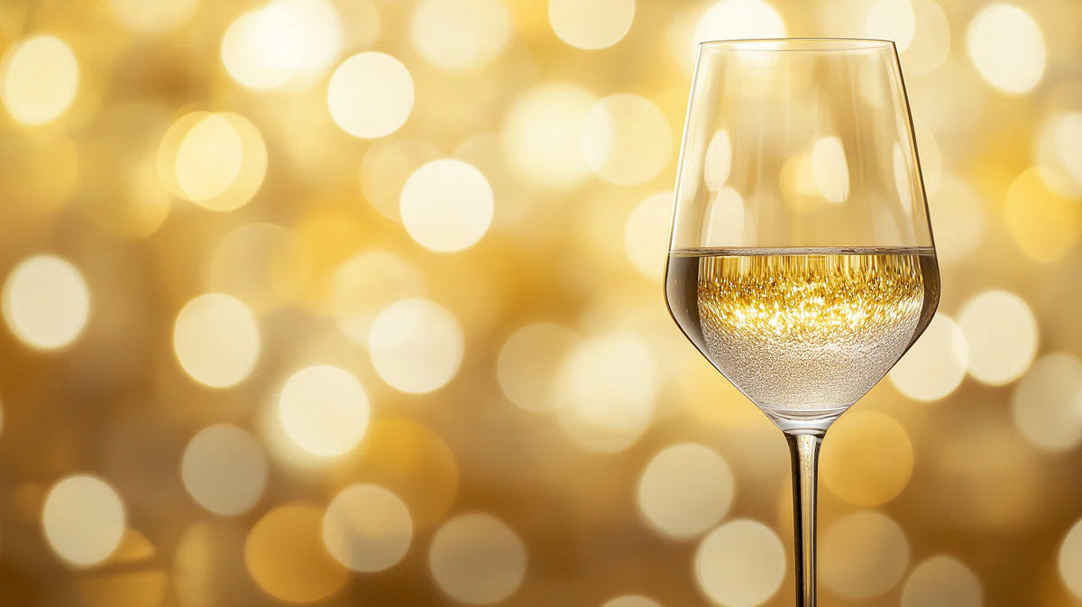 Golden Bokeh Glass Mural Wallpaper — Modern Hospitality Decor Mural Wallpaper - room preview 02