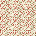 Retro Floral Geometric Mural Wallpaper —Earthy Vintage Motif Mural Wallpaper - room preview 02