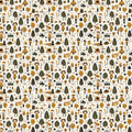 Storybook Village Mural Wallpaper —Whimsical Hand-Drawn Motif Mural Wallpaper - room preview 02