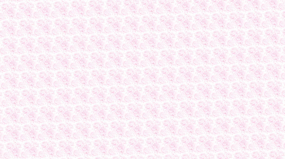 Soft Rose Floral Mural Wallpaper — Delicate Botanical Pattern Mural Wallpaper - room preview 02