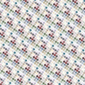 Confetti Dot Grid Mural Wallpaper — Geometric Modern Design Mural Wallpaper - room preview 02