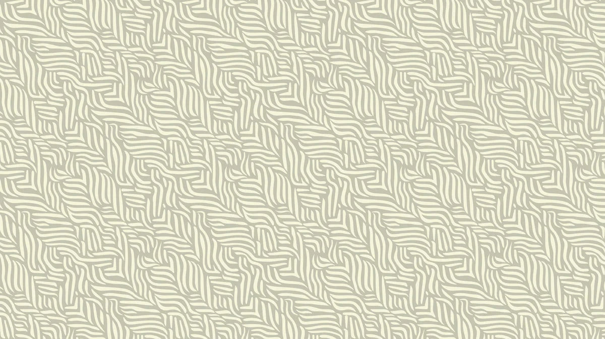 Abstract Organic Wave Mural Wallpaper — Neutral Minimalist Design Mural Wallpaper - room preview 02
