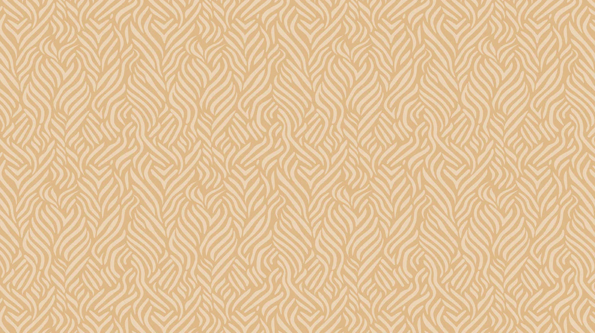 Abstract Foliage Mural Wallpaper — Minimalist Neutral Design Mural Wallpaper - room preview 02