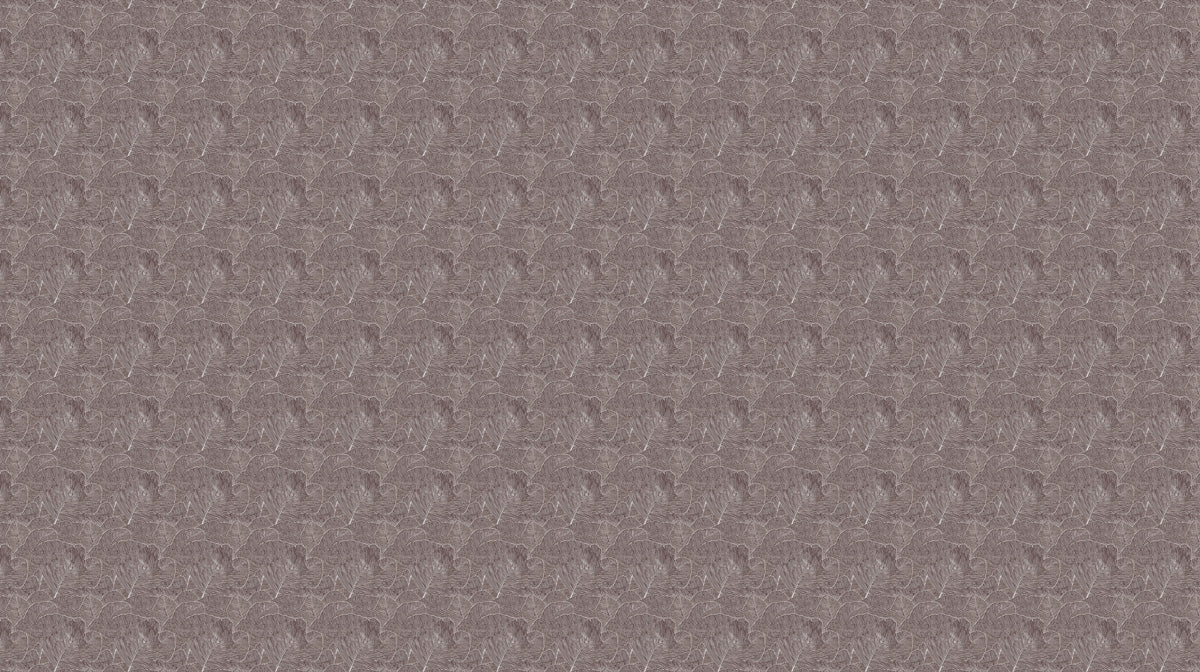 Pressed Botanical Leaf Mural Wallpaper — Earthy Brown Design Mural Wallpaper - room preview 02