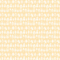 Whimsical Woodland Friends Mural Wallpaper — Soft Yellow Pattern Mural Wallpaper - room preview 02