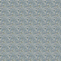 Light Blue & Yellow Ditsy - Floral Pattern Wallpaper for Living Rooms Mural Wallpaper - room preview 02