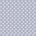 Minimalist Maple Leaf Mural Wallpaper — Soft Gray and Lilac Mural Wallpaper - room preview 02