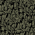 Olive Leaf Silhouette Mural Wallpaper — Moody Botanical Print Mural Wallpaper - room preview 02