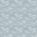 Coastal Wave Mural Wallpaper in Dusty Blue and White Mural Wallpaper - room preview 02
